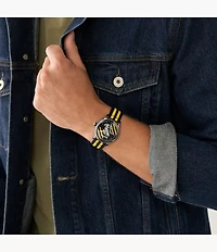 Limited Edition Harry Potter™ Three-Hand Hufflepuff™ Nylon Watch