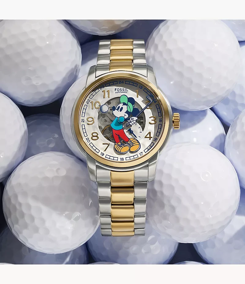 Disney Mickey Mouse x Fossil Limited-Edition Golf Watch