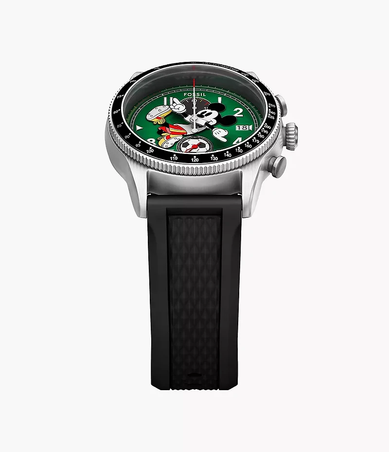 Disney x Fossil Limited-Edition Mickey Mouse Soccer Watch