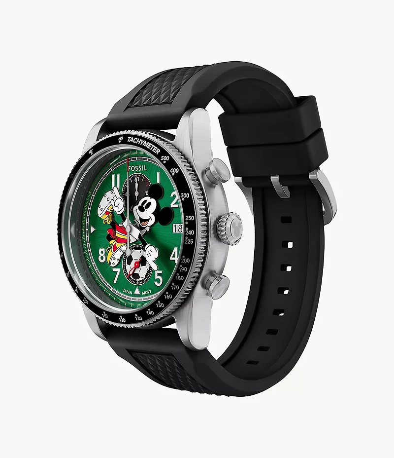 Disney x Fossil Limited-Edition Mickey Mouse Soccer Watch