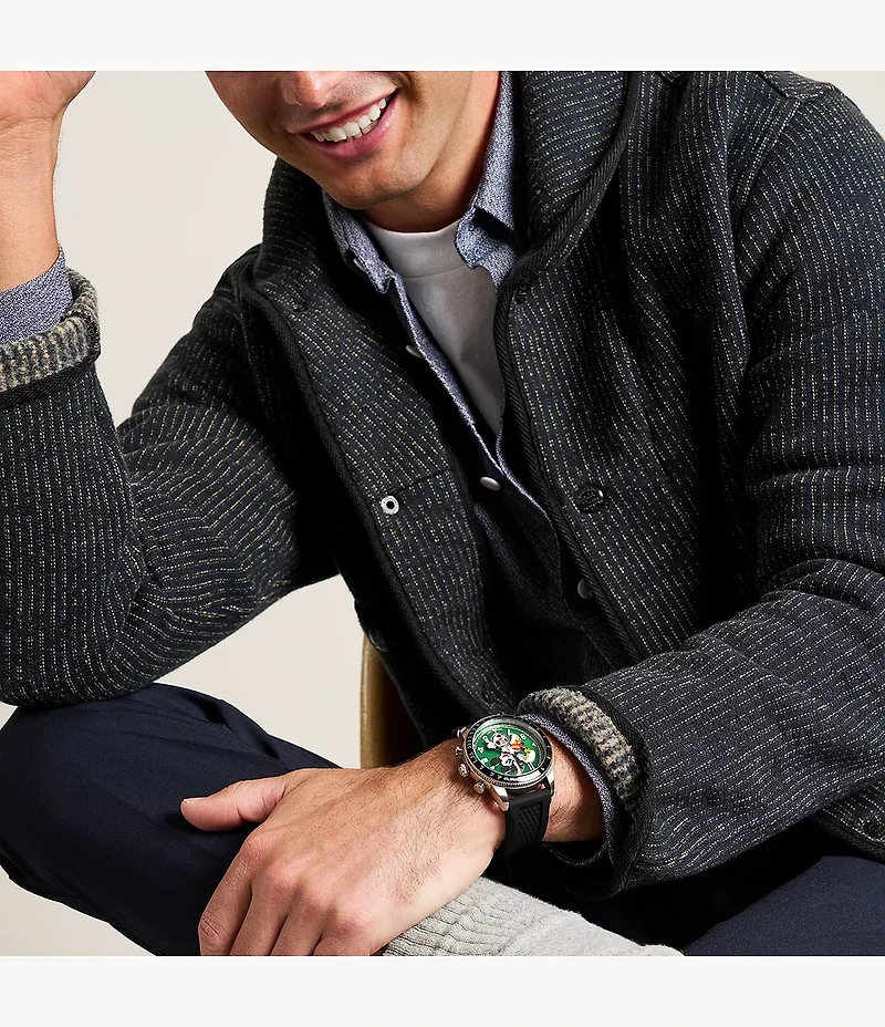 Disney x Fossil Limited-Edition Mickey Mouse Soccer Watch