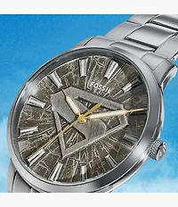Superman x Fossil Limited-Edition S-Shield Watch Set