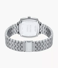 Nick Jonas x Fossil Machine Luxe Aventurine Three-Hand Stainless Steel Watch
