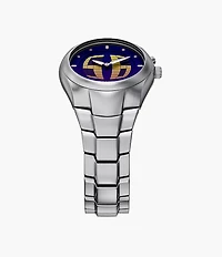 Y2K Big Tic 40MM Stainless Steel Watch