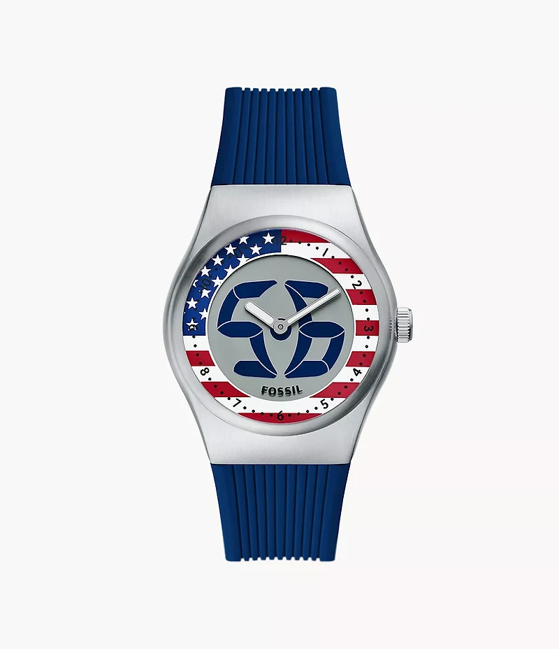 World Flags Big Tic USA Watch