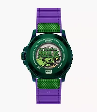 Marvel x Fossil Limited-Edition Incredible Hulk Automatic Watch