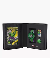 Marvel x Fossil Limited-Edition Incredible Hulk Automatic Watch