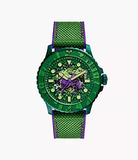 Marvel x Fossil Limited-Edition Incredible Hulk Automatic Watch