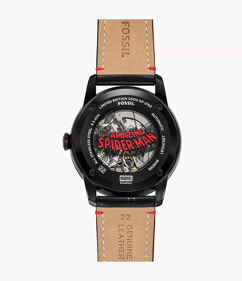 Marvel x Fossil Limited-Edition Spider-Man Automatic Watch