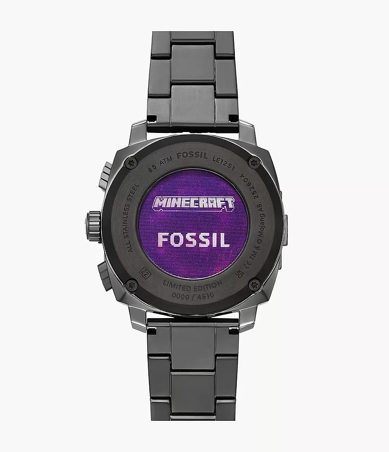 Minecraft x Fossil Limited-Edition The Nether 44mm Chronograph Watch