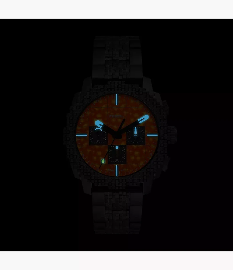 Minecraft x Fossil Limited-Edition The Nether 44mm Chronograph Watch