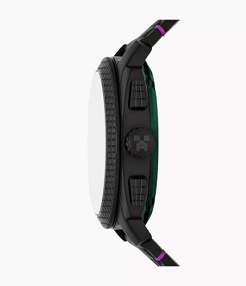 Minecraft x Fossil Limited-Edition The End 44mm Chronograph Watch