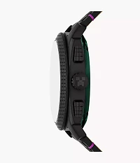 Minecraft x Fossil Limited-Edition The End 44mm Chronograph Watch