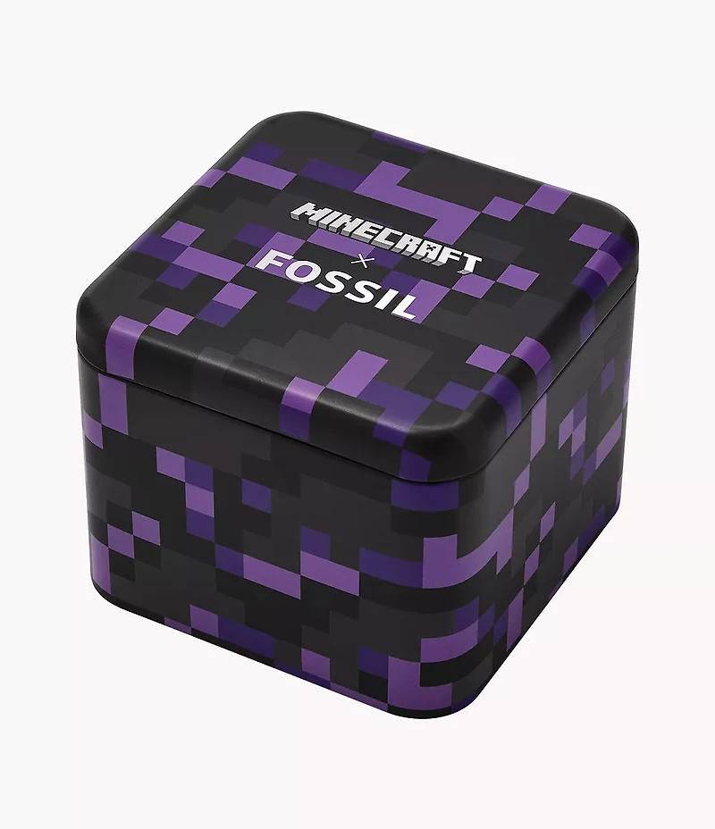 Minecraft x Fossil Limited-Edition The End 44mm Chronograph Watch