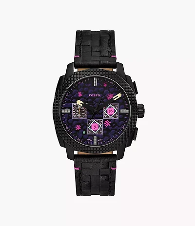 Minecraft x Fossil Limited-Edition The End 44mm Chronograph Watch