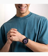 Minecraft x Fossil Limited-Edition The End 44mm Chronograph Watch