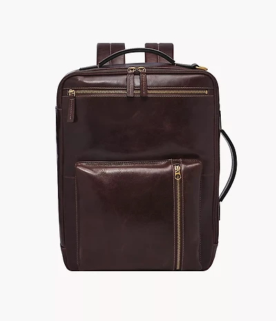 Buckner Leather Convertible Backpack