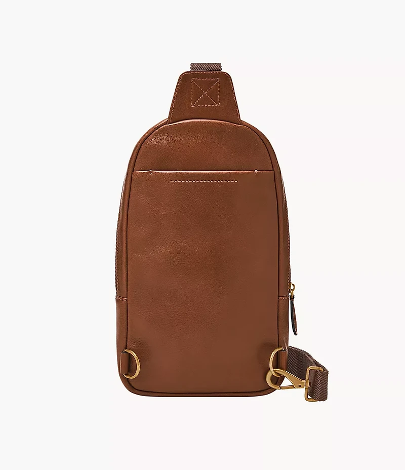 Finn Leather Sling Pack Bag