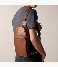 Finn Leather Sling Pack Bag