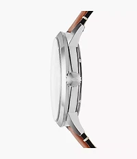 Townsman 48mm Automatic Light Brown Leather Watch