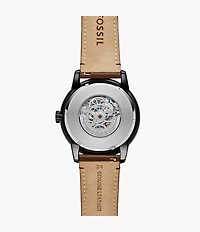 Townsman 48mm Automatic Brown Leather Watch
