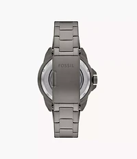 Bronson Automatic Smoke Stainless Steel Watch