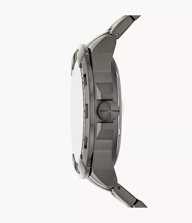 Bronson Automatic Smoke Stainless Steel Watch