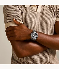 Bronson Automatic Smoke Stainless Steel Watch