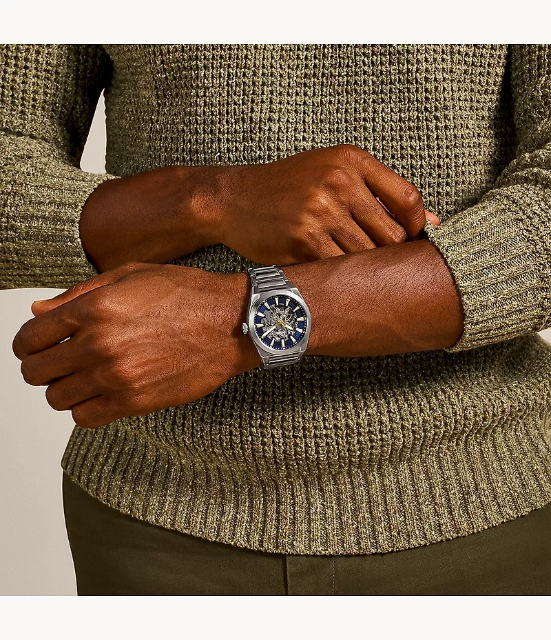 Everett Automatic Stainless Steel Watch