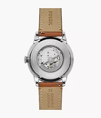 Townsman Automatic Brown Leather Watch