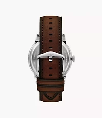 Townsman Automatic Brown Leather Watch