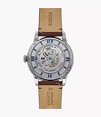 Townsman Automatic Brown Leather Watch