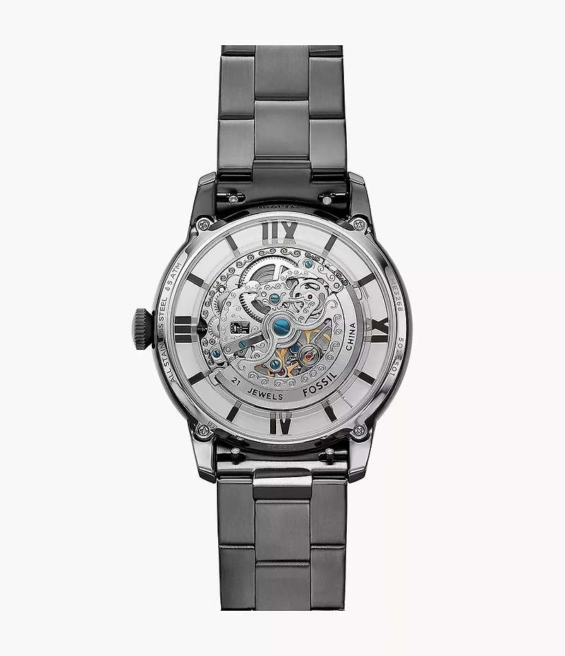 Townsman Automatic Smoke Stainless Steel Watch