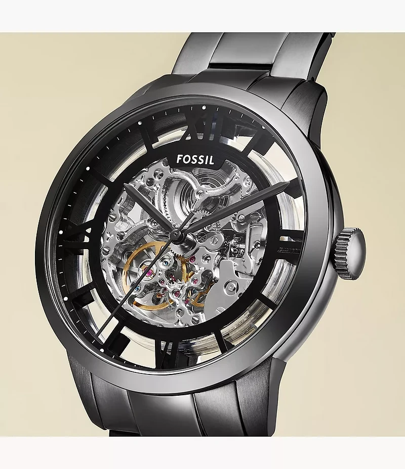 Townsman Automatic Smoke Stainless Steel Watch