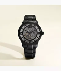 Townsman Automatic Black Stainless Steel Watch