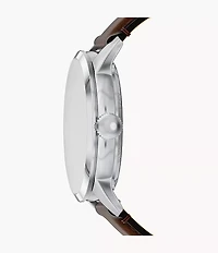 Townsman Automatic Brown Leather Watch