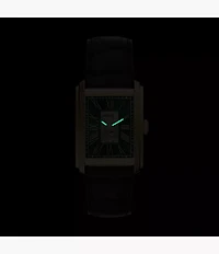 Carraway Automatic Brown Croco Leather Watch