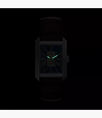 Carraway Automatic Brown Croco Leather Watch