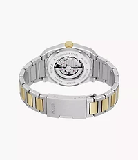 Everett Automatic Two-Tone Stainless Steel Watch