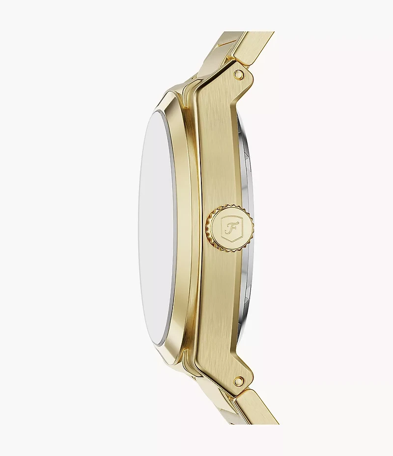 Everett Automatic Gold-Tone Stainless Steel Watch