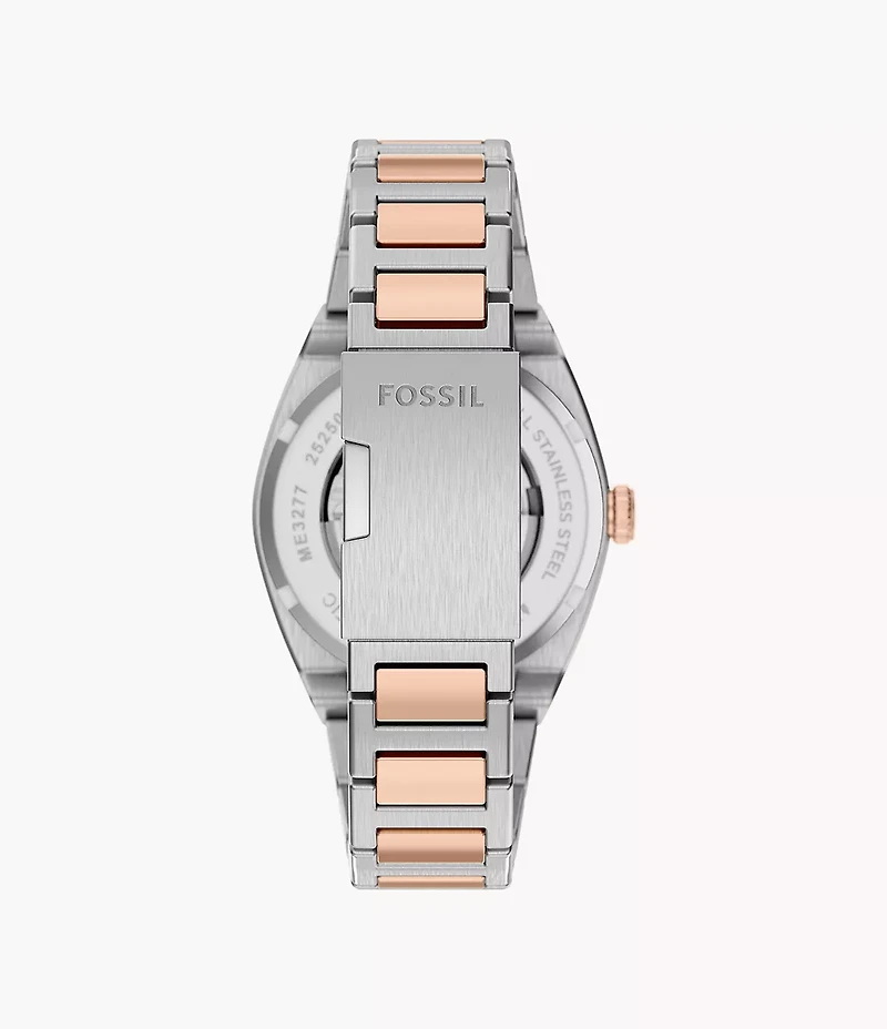 Everett Automatic Two-Tone Stainless Steel Watch
