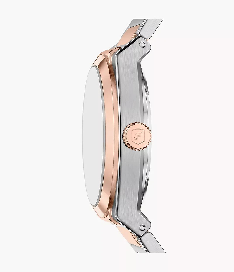 Everett Automatic Two-Tone Stainless Steel Watch