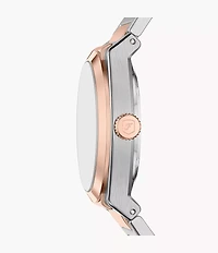 Everett Automatic Two-Tone Stainless Steel Watch