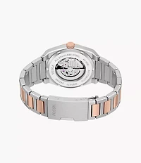 Everett Automatic Two-Tone Stainless Steel Watch