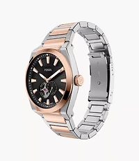 Everett Automatic Two-Tone Stainless Steel Watch