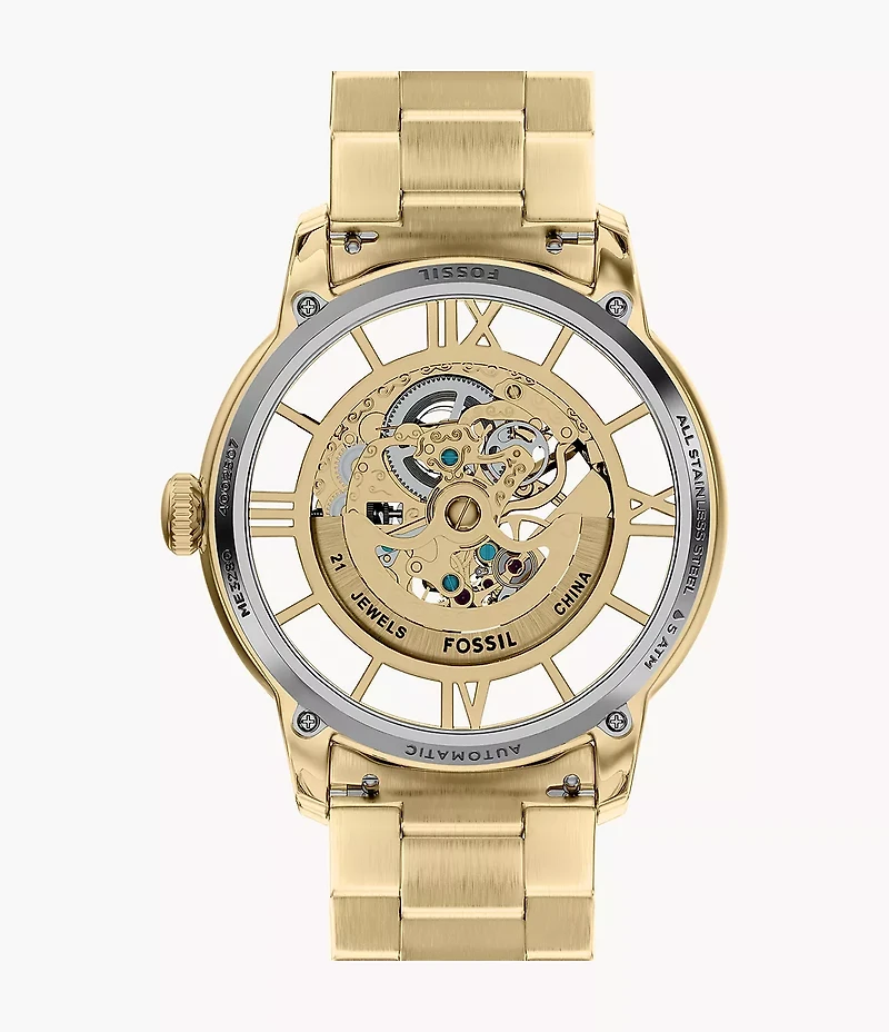 Townsman Automatic Gold-Tone Stainless Steel Watch