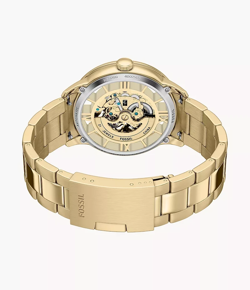 Townsman Automatic Gold-Tone Stainless Steel Watch