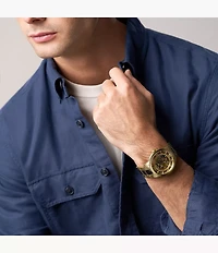 Townsman Automatic Gold-Tone Stainless Steel Watch