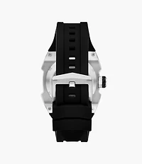 Machine X1 42mm Automatic Black Silicone Watch