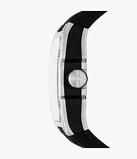 Machine X1 42mm Automatic Black Silicone Watch